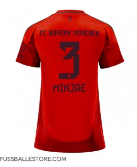 Günstige Bayern Munich Kim Min-jae #3 Heimtrikot Damen 2024-25 Kurzarm